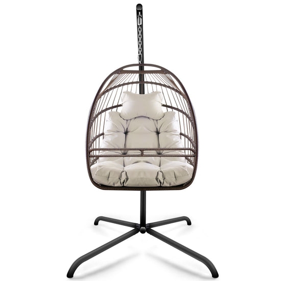 ZenSwing: Luxe Hanging Basket Chair