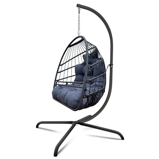 ZenSwing: Luxe Hanging Basket Chair