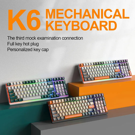 UrbanGamer: K6 Wireless Mechanical Backlit Keyboard