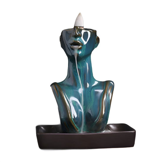 Serenity Sculpture Backflow Incense Burner