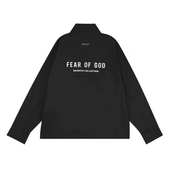 FEAR OF GOD FOG Season 7 Main Line Jacket Coat Zipper Men and Womens Spring and Autumn Versatile High Street Trend